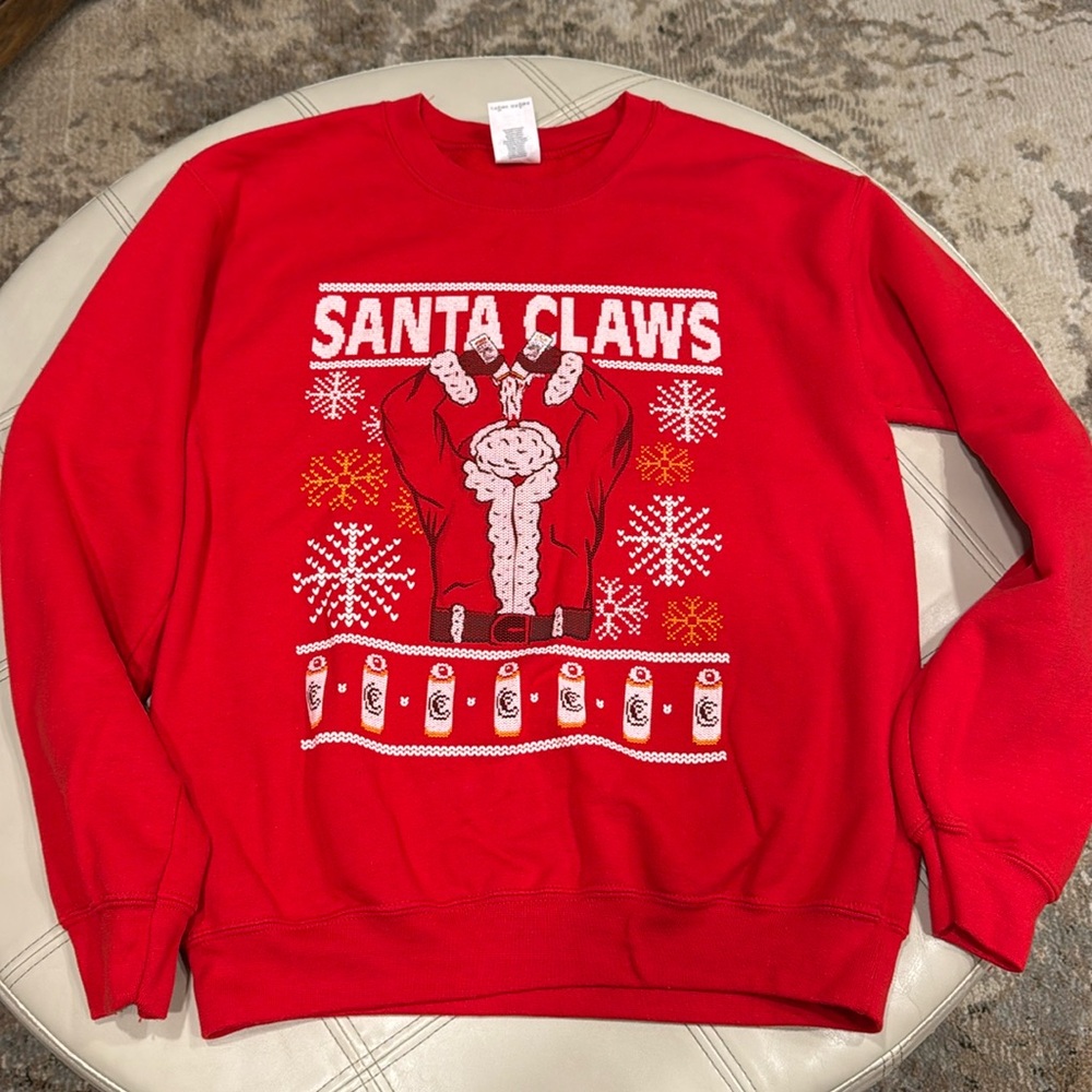 Ugly Christmas Sweater - Santa “Claws”